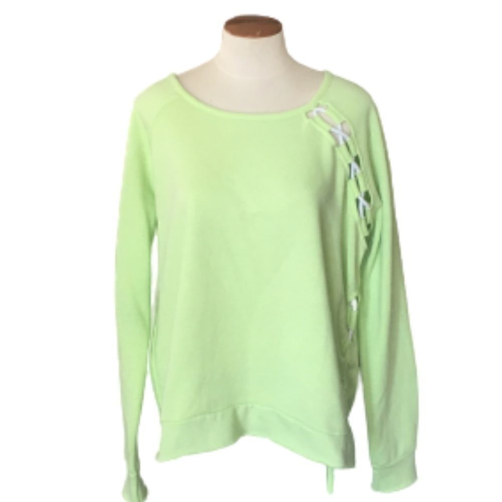 Generation Love Neon Green Sweatshirt Size M